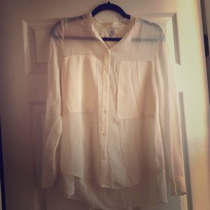 Aritzia T. Babaron Silk Blouse
